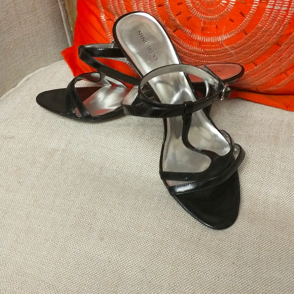 T-strap 9West Sandals